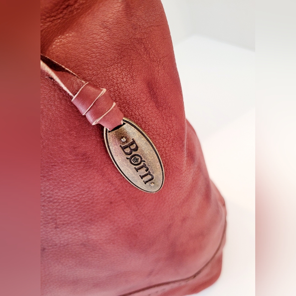 Born Elaina II Antique Flap Hobo Leather - Picture 6 of 8